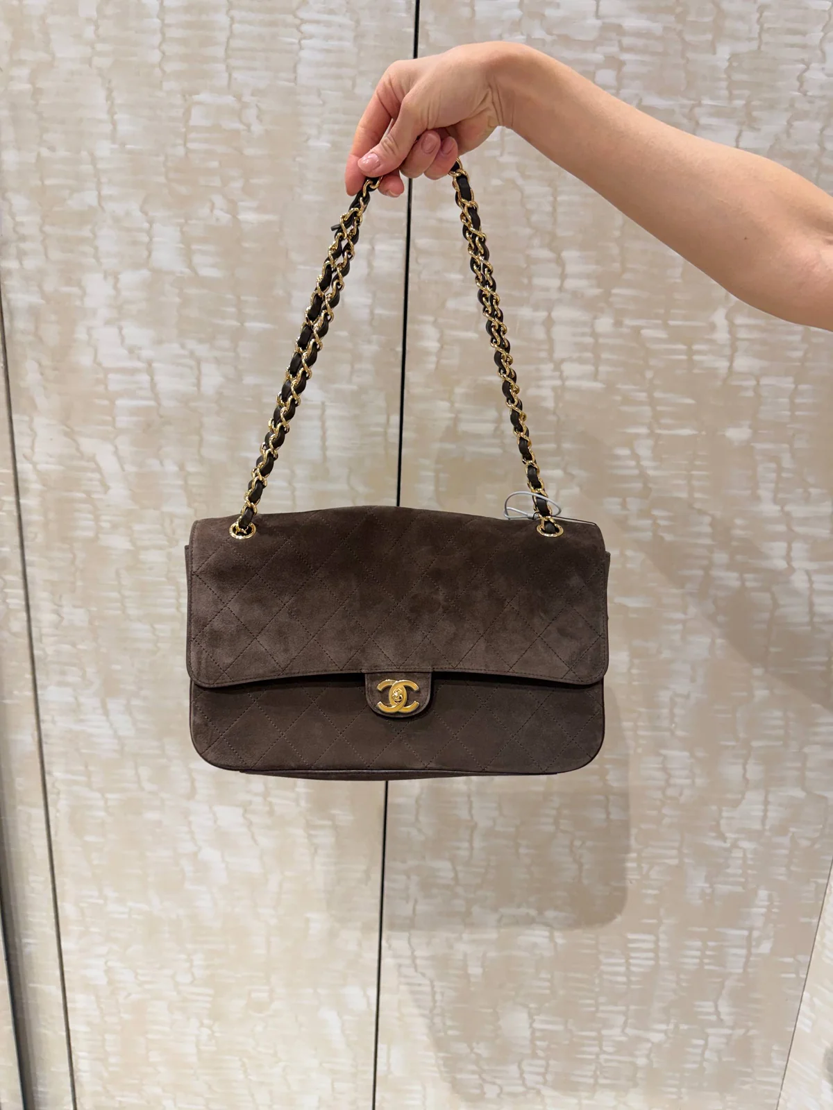 Chanel Maxi Flap Bag Suede — фото 635