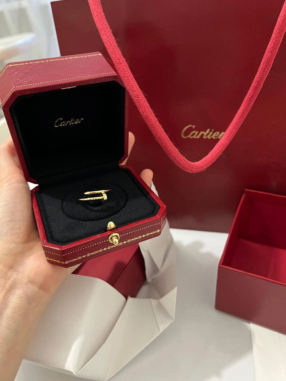 Кольцо Cartier Juste un Clou — фото 753