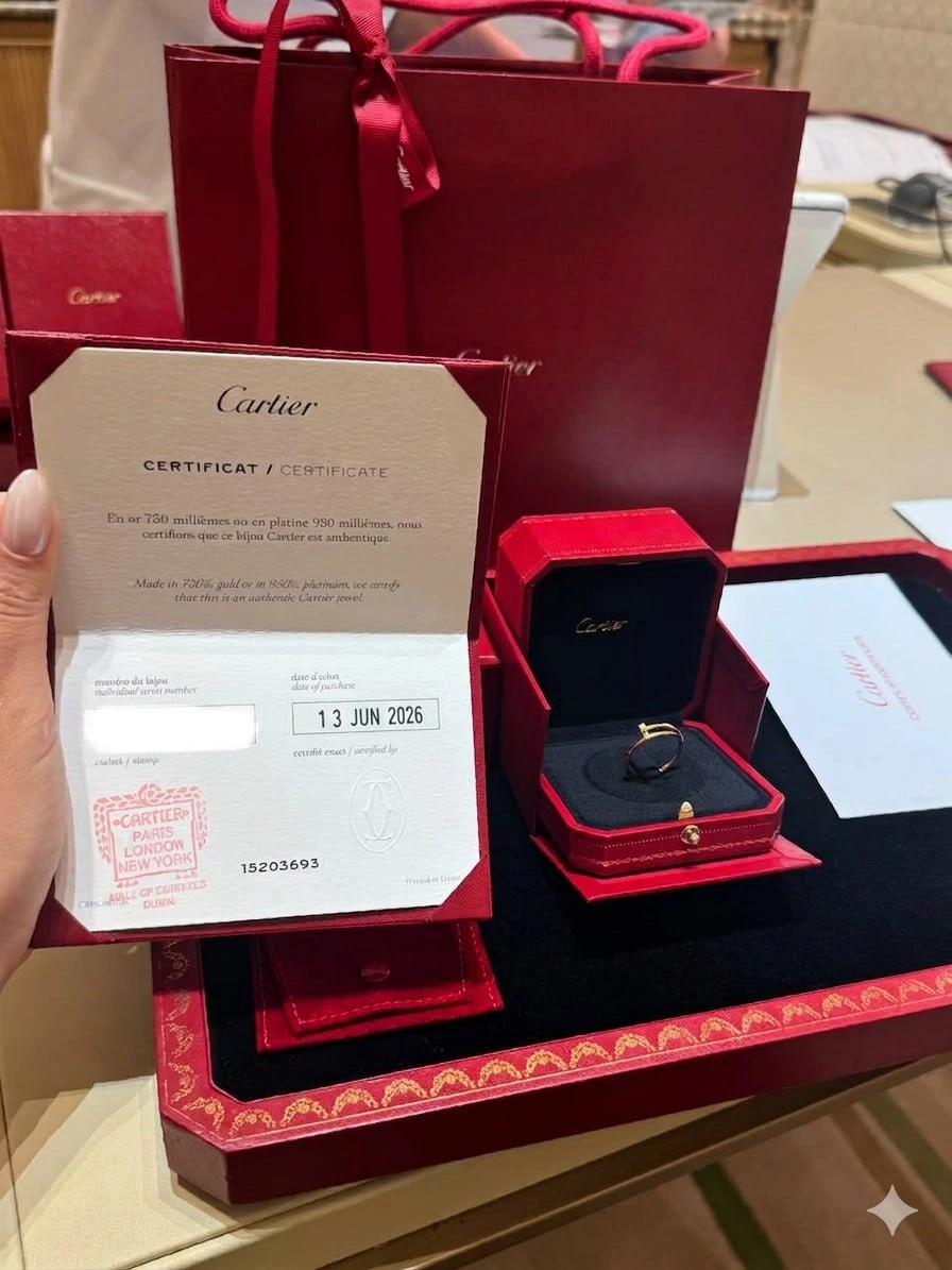 Кольцо Cartier Juste un Clou — фото 754