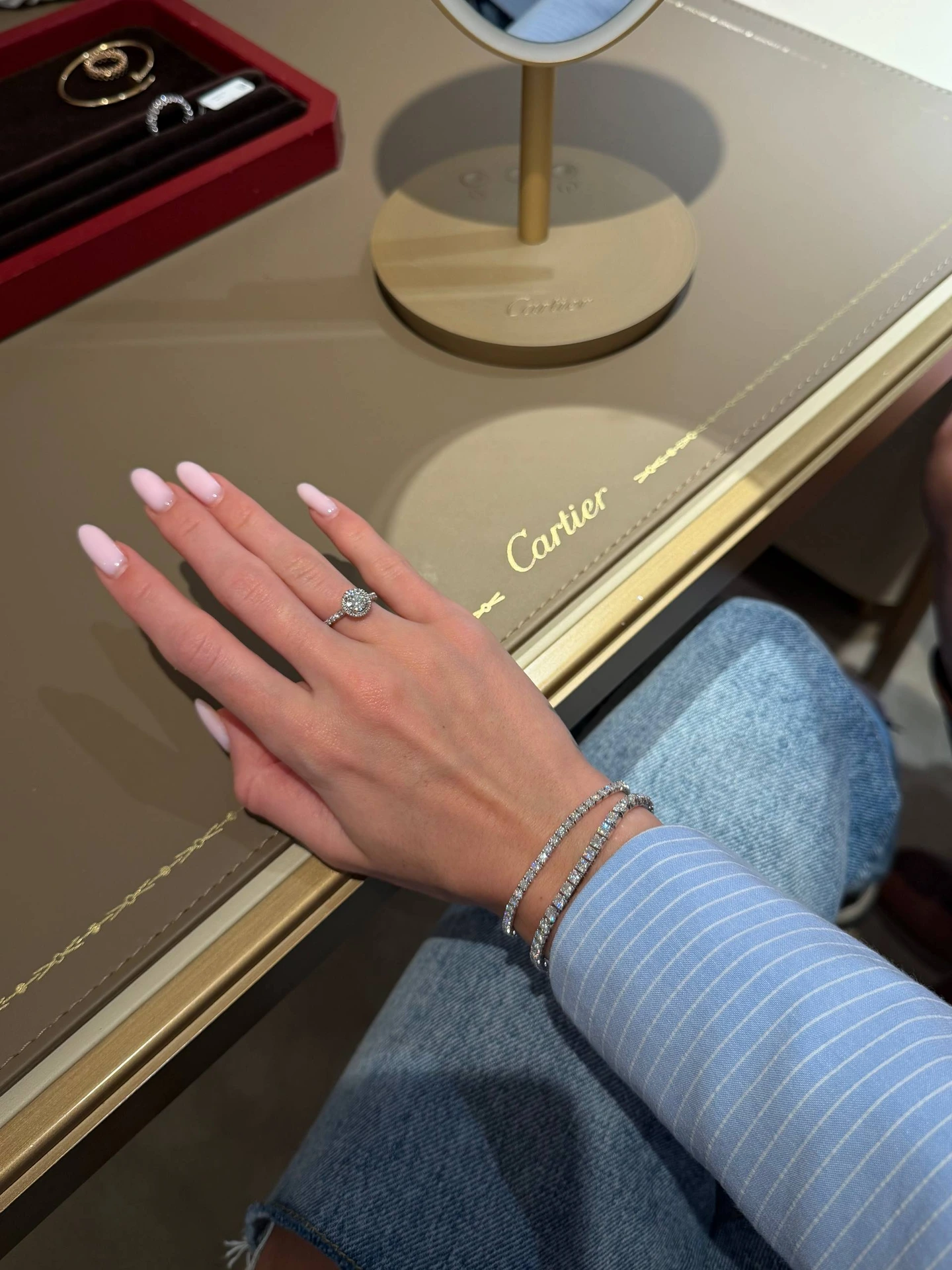 Обручальные и помолвочные кольца Cartier — фото 801