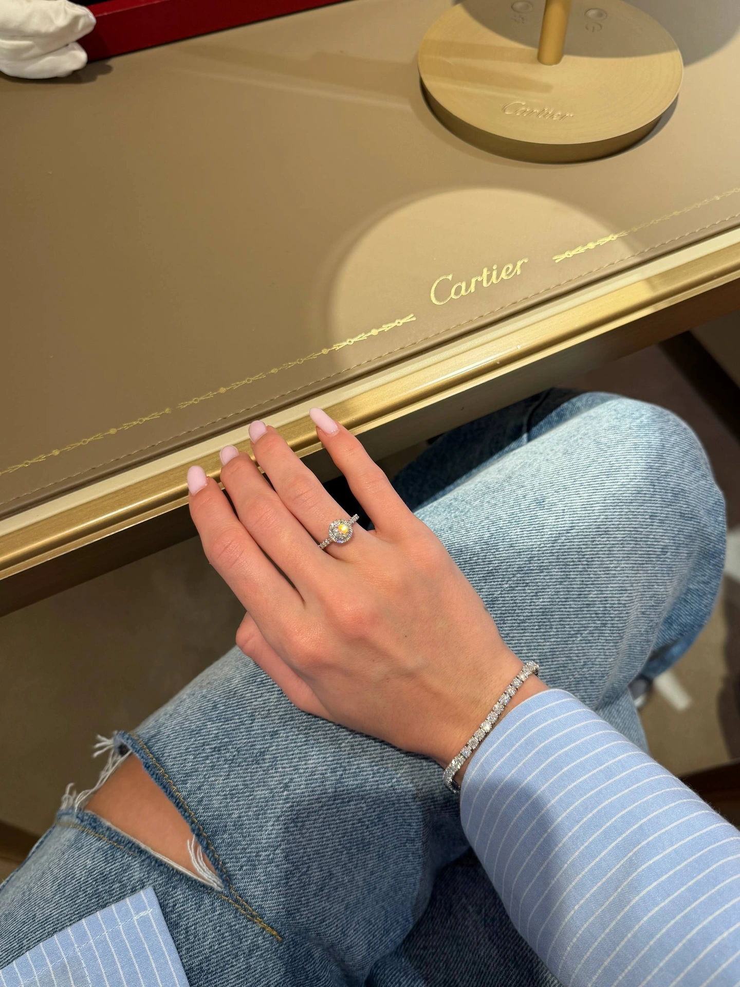 Обручальные и помолвочные кольца Cartier — фото 805