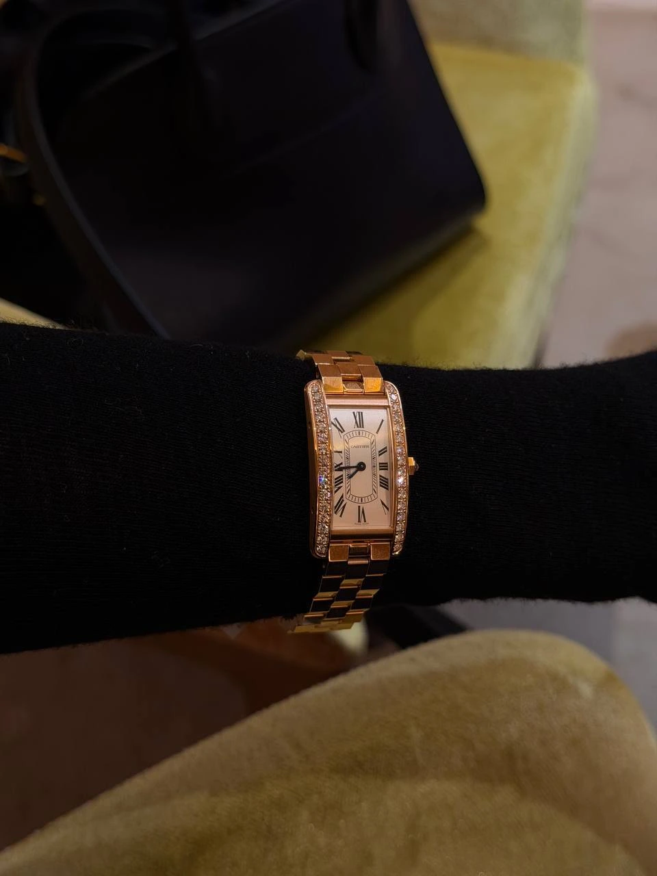 Часы Cartier Tank — фото 811