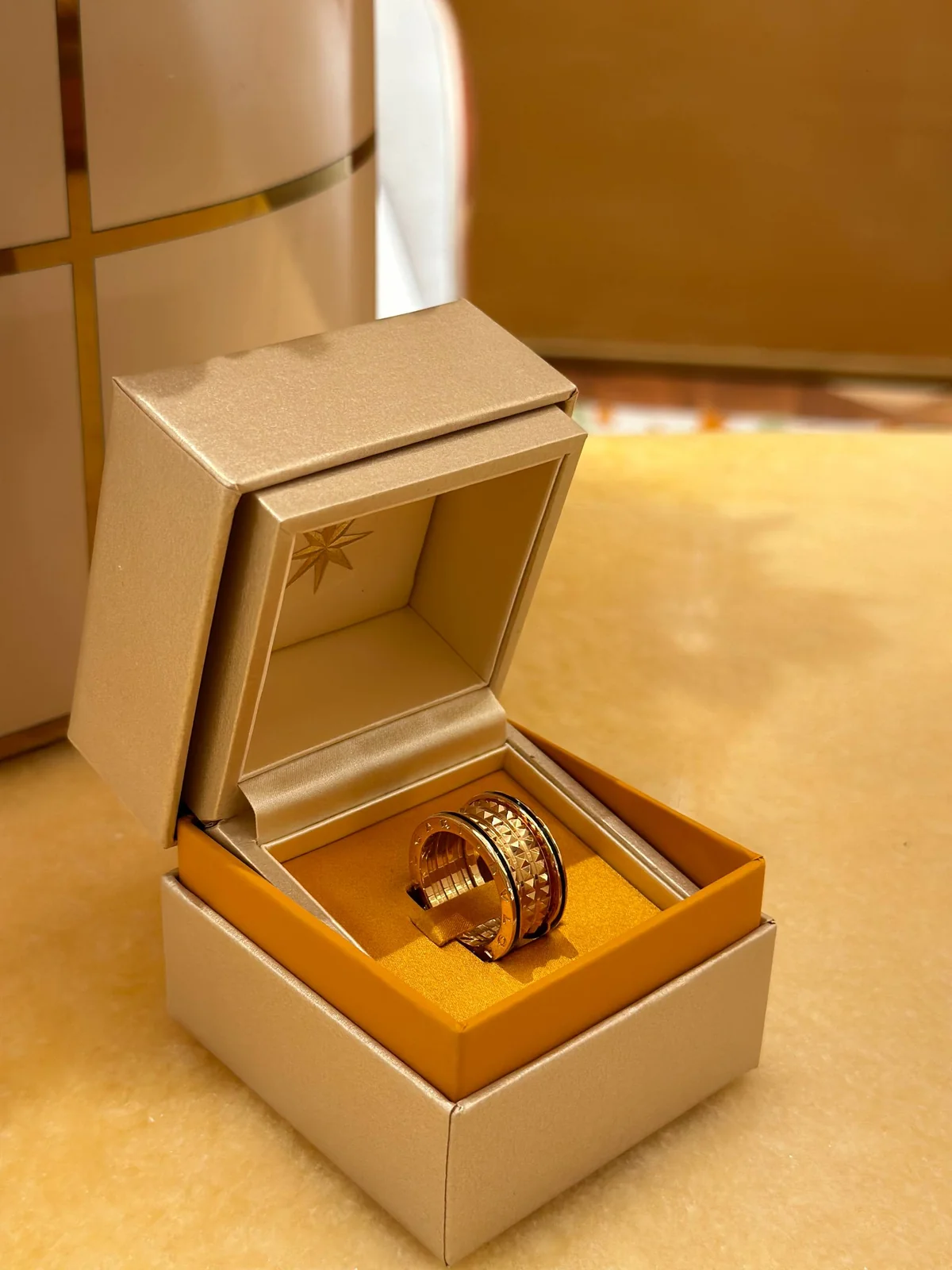 Пример расчёта: кольцо Bulgari B.zero1